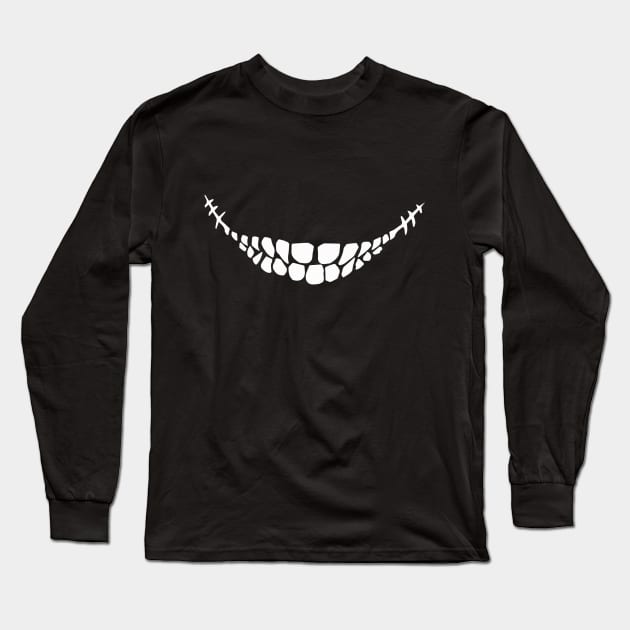 Little Monster Mouth Teeth funny face mask Long Sleeve T-Shirt by star trek fanart and more